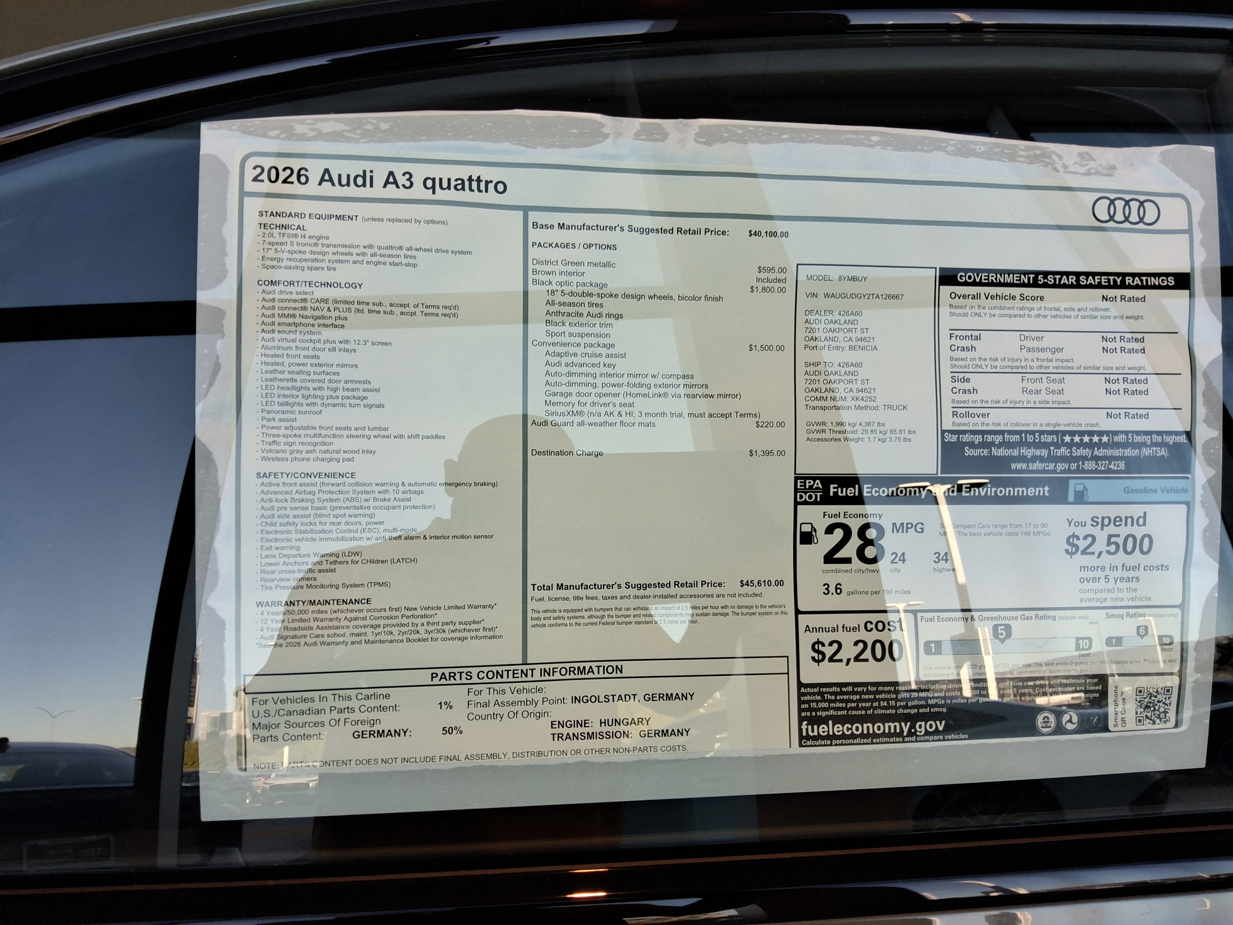 2026 Audi A3 exterior (5)